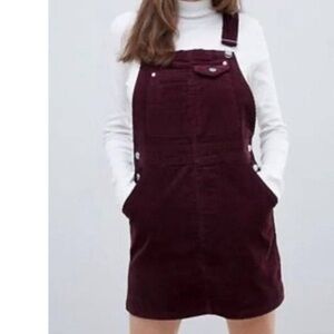 ASOS Corduroy Overall Dress